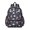Princess and Swan Blue Pattern, variant on Princess and Heart Beige Pattern Cute School Backpack with Padded Back and Adjustable Shoulder Straps 13.4"x11"x4.7"