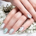thumbnail image 4 of Paquete de 1440 gemas redondas de diamantes de imitación con parte trasera plana de cristal, no autoadhesivas, 4 of 5