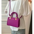 thumbnail image 3 of Trendy Shoulder Crossbody Bag for Women Vegan Leather Y2k Hobo Purse Small Totes Woven Handle Handbag Satchel Clutch, 3 of 7
