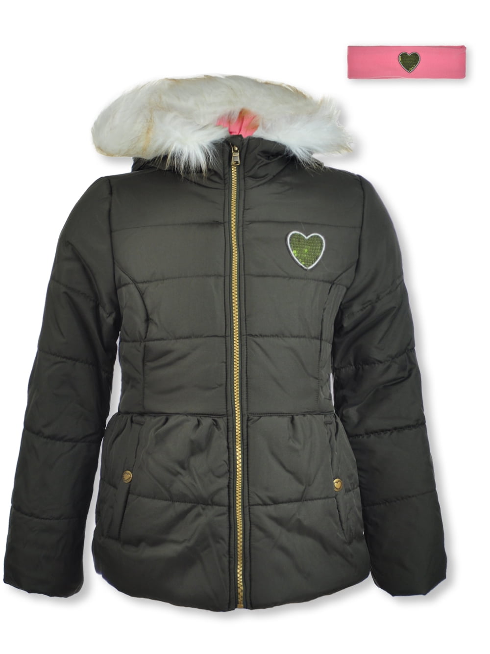 Jessica Simpson Girls' Bubble Jacket 