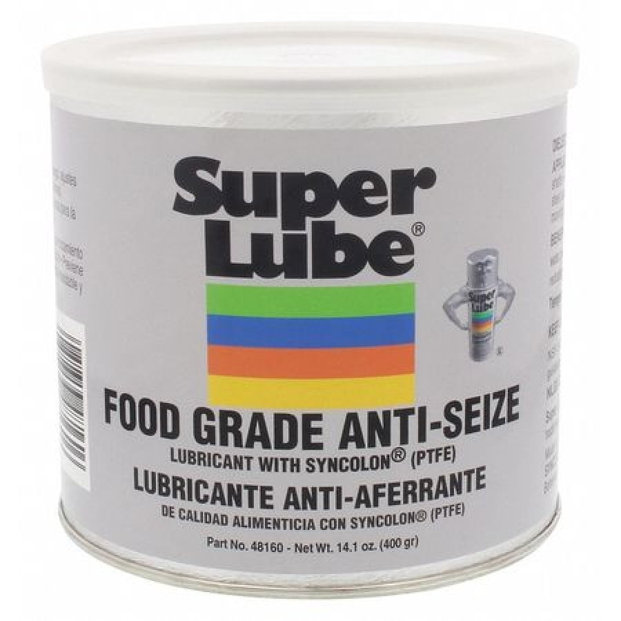 SUPER LUBE 48160 AntiSeize Compound,Metal Free,Clear