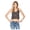 Black - 001, variant on Aeropostale Womens Butterfly Twist Tank Top, Black, Juniors, X-Small