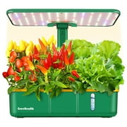 Idealforce 15Pods Grow Kit Hydroponic Growing System, Full Indoor Herb Garden, Indoor Herb Garden Kit for Plants Growing