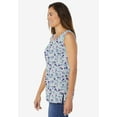thumbnail image 3 of Woman Within Plus Size Perfect Printed Scoopneck Tank, 3 of 5