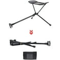 thumbnail image 6 of Portable Folding Retractable Footrest Leg Rest Camping Chair Kit for Folding Reclining Swing Chair Moon Chair Beach Chair, 6 of 11