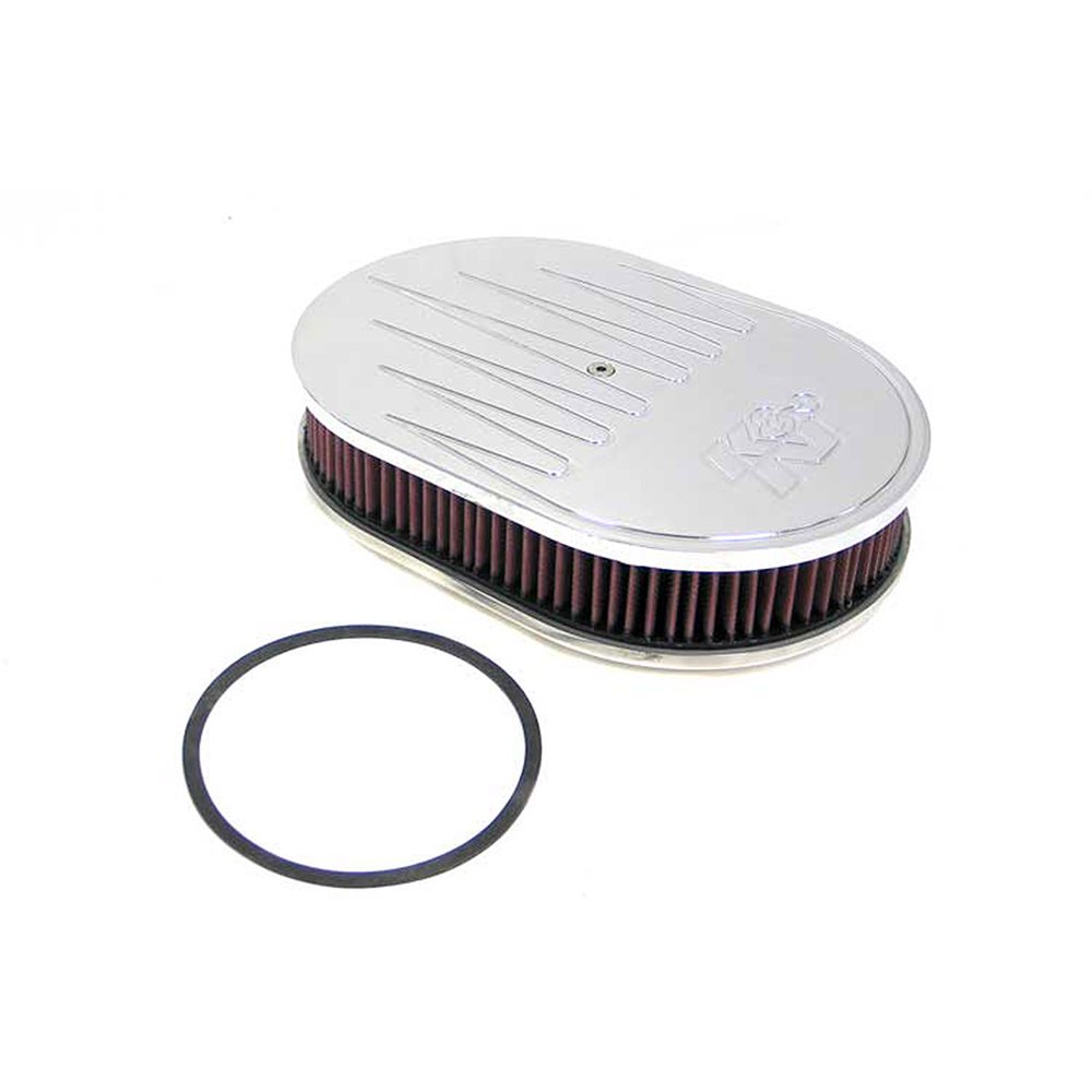 K&N Oval Air Filter Assembly High Performance, Premium, Washable