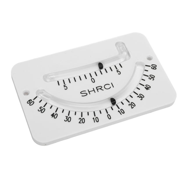 RV Inclinometer, ±45 Practical Dual Scale Inclinometer Anti Impact for RV Trailer Boat