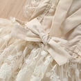 thumbnail image 5 of NOLDARES Infant Baby Girl Basic Ruffle Short Sleeve Cotton Romper Bodysuit Tops Clothes Cute Toddler Outfits for Girls(Khaki,18-24 Months), 5 of 6