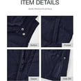 thumbnail image 6 of FreshPretty Long Puffer Vest Women Quilted Hooded Button Down Zip Up Sleeveless Vests Outerwear Padded Jacket Fall Winter Coat, 6 of 6