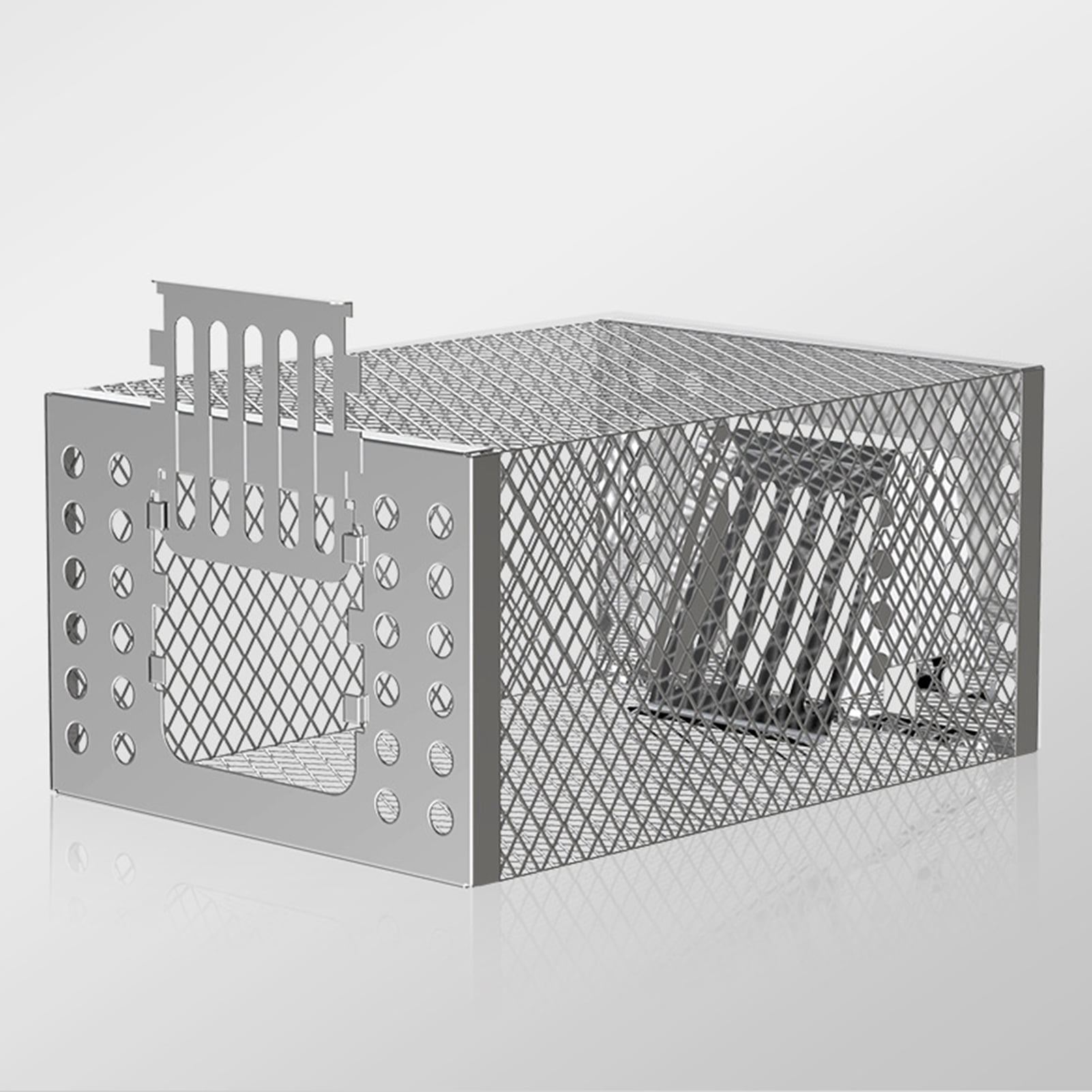 EXLEAF 2026 New Ultra-Thin Mouse Trap Automatic Mouse Trap Reusable Rat Trap for Indoor Control Ultra-Thin Lightweight High Sensitivity Safe Sliding Door Easy to Use