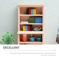 thumbnail image 2 of OUNONA 1Set Miniature Bookshelf Ideal For Childs Playtime In Light Yellow Tone, 2 of 8