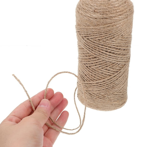 Dytern Wedding 1 Roll Jute Twine Crafts Packaging Twine String Jute Rope String For Home Decor