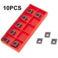 thumbnail image 4 of 10Pcs Carbide Inserts Turning Tool Ccmt09T304 Vp15Tf For Normal Processing Stainless Steel Machinery Accessories, 4 of 8