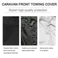 thumbnail image 2 of Cubierta De Remolque Frontal Universal Para Caravana, Protector Frontal Impermeable Para Caravana Con Luces Led Yuarrent VI006462-00, 2 of 5