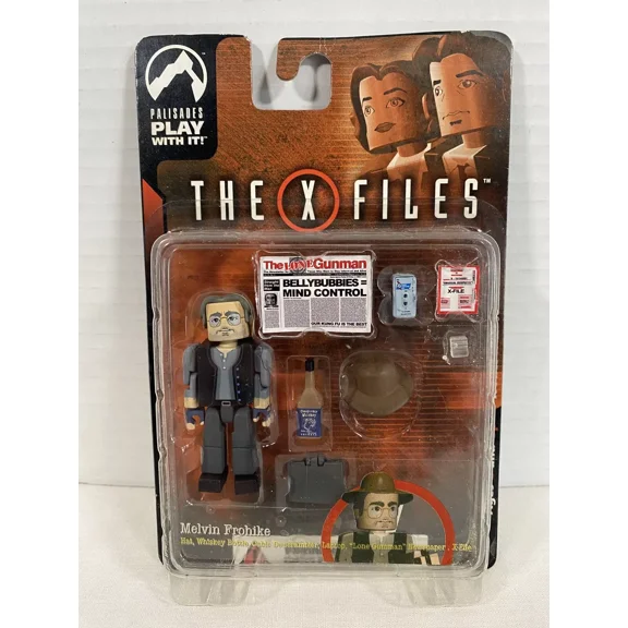 The X Files Melvin Frohike Series One Palz mini Action Figure Palisades NEW