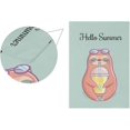 thumbnail image 2 of GZHJMY Cute Sloth with Lemonade Garden Flag 12 x 18 Inch Vertical Double Sided Welcome Yard Garden Flag Seasonal Holiday Outdoor Decorative Flag for Patio Lawn Home Decor Farmhous Yard Flags, 2 of 6