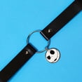 thumbnail image 2 of Jack Skellington Choker Necklace for Women from Disney series The Nightmare Before Christmas - Gothic Jewelry Chokers for Girls: Adjustable Leather-like Black Choker Necklace with Steel Charm Ages 3+, 2 of 5
