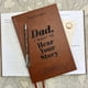 thumbnail image 1 of Dad, I Want to Hear Your Story Leather Notebook ,A Fathers Guided Journal To Share His Life & His Love, 1 of 5