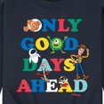 thumbnail image 3 of Disney - Only Good Days Ahead - Men's Crew Neck Fleece Pullover, 3 of 5
