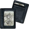 thumbnail image 1 of Dopp Mens Get Away Coin Card Case Wallet, Negro, Talla única Dopp Estuches para monedas y tarjetas, 1 of 1