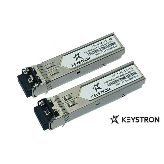 Ubiquiti Networks Compatible UF-MM-1G SFP Multi-Mode Fiber Module (2-Pack)