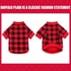 thumbnail image 4 of Jersey de forro polar para perros pequeños Jamktepat Buffalo Plaid, 4 of 7