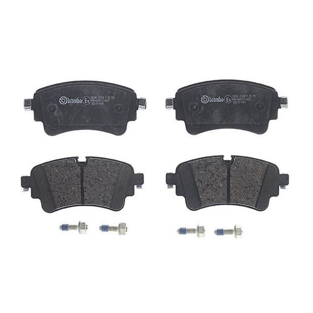 Brembo Brake Pad P85154 FMSI Number D1898-9126; Low-Metallic; Set Of 4; With Brake Caliper Screws