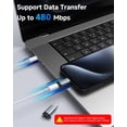 thumbnail image 4 of Adaptador LERTOSEN Lightning a USB-C, paquete de 4, carga rápida, 4 of 8