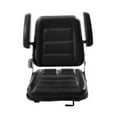 thumbnail image 2 of Universal Seat with Adjustable Backrest for Forklift Garden Tractor Lawn Mower, 2 of 13