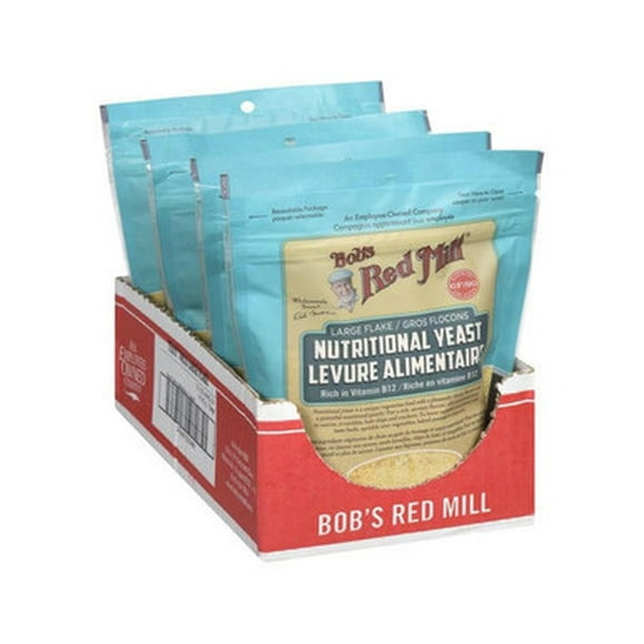 Bob's Red Mill Levure Nutritionnelle Sèche 142 G/5 oz (4/caisse) - Alternative au Fromage Vegan