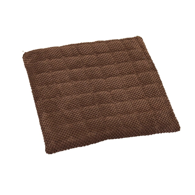 Cojines de asiento para Sillas de Oficina, Cojines de Silla de Comedor de Corduroy 40x40cm, Desmontables Y Antideslizantes, Cojines de Silla para Sillas de Comedor