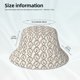 thumbnail image 3 of Balery Retro Bunny Sombreros para el sol para hombre y mujer, sombrero de pescador con UPF 50+, 3 of 6