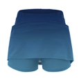 thumbnail image 6 of Jxximdong Skorts for Women Women's Fashionable Athleisure Skirt With Pockets Gradient Mid Waist Culottes Tennis Culottes Blue XXXXXL Culottes, 6 of 9