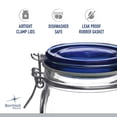 thumbnail image 3 of Bormioli Rocco Fido Collection, 2 Pack, 67.75 Oz. Food Storage Glass Jars, Airtight Rubber Seal & Glass Lid, With Stainless Wire Clamp,Made In Italy, Dishwasher Safe, BPA Free, 3 of 6
