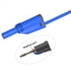 thumbnail image 5 of Cables de Prueba de Silicona con Conector Banana 10 Piezas 4mm Totalmente Aislados con Cubierta de Seguridad Apilable con Conector Banana Cable de Extensión de Cable Blando, 5 of 5