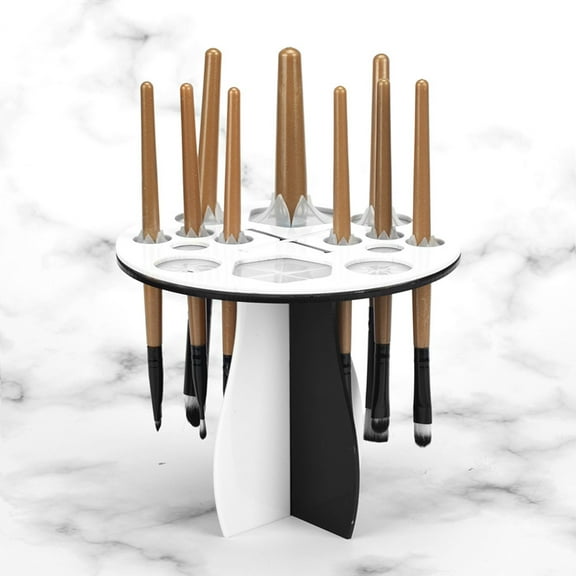 Raindrops  Cosmetic Brush Shelf Makeup Dryer Stand Storage Drying Rack