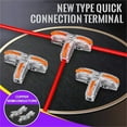 thumbnail image 1 of Dvkptbk Hang Ger T-type Quick Terminal Block Wire Splitter Connector and Line Device Tools on Clearance, 1 of 1
