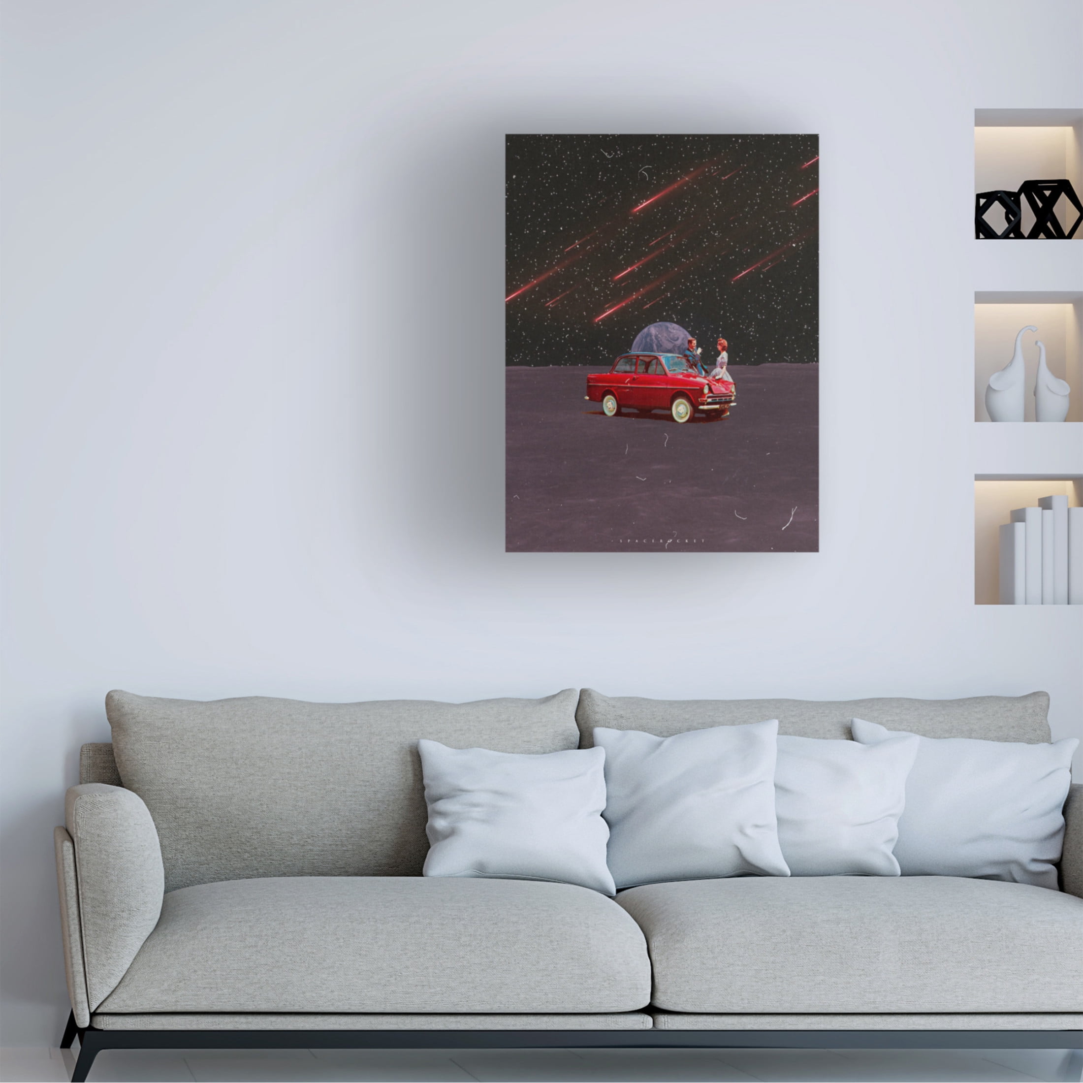 Trademark Fine Art spacerocket art 420 Canvas Wall Art