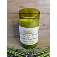thumbnail image 3 of Repurposed Chardonnay Wine Bottle Candle Vintage Red Wine 13.5oz Vineyard & Brew, 3 of 7