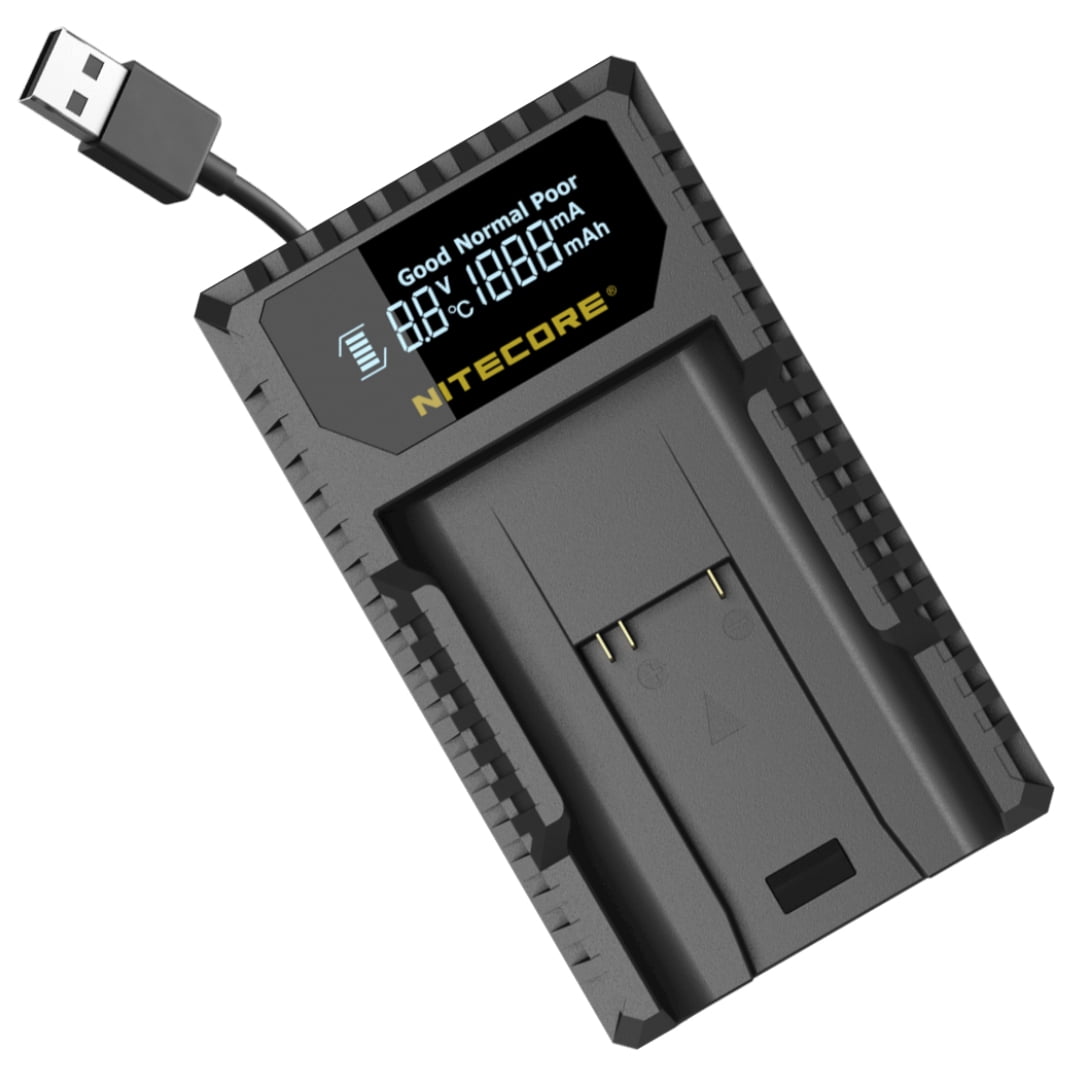 Nitecore ULM9 Leica Camera Battery Charger for BLI312 Batteries