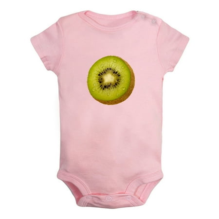 

Fruit Kiwi Image Print Rompers For Babies Newborn Baby Unisex Bodysuits Infant Jumpsuits Toddler 0-24 Months Kids One-Piece Oufits (Pink 18-24 Months)