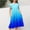 Blue, variant on Tdoqot Girls Swing Sundress- Casual Summer Short Sleeve Cute Flowy Dresses Black Size 12