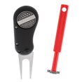 thumbnail image 1 of Herramienta de Reparación de para golf Plegable Intercambiable Pelota + Afilador para golf - Aleación Ligera shamjiam Herramienta de Golf Divot, 1 of 9