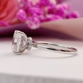 thumbnail image 2 of 2.0 Carat Elongated Cushion cut Lab Grown Diamond Engagement Ring, 2 of 5