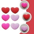 thumbnail image 3 of 6Pcs Silicone Tennis Racket Vibration Dampeners Heart Shape Silicone Dampeners, 3 of 4
