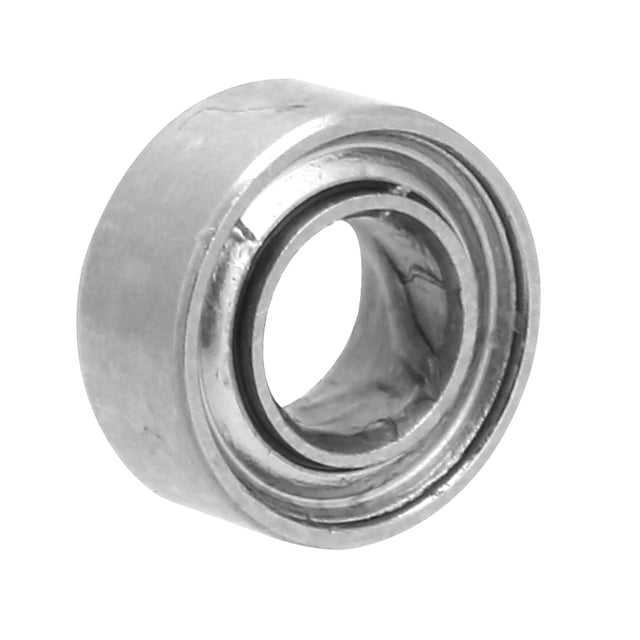 Roulements à Billes en Acier, 10 Pcs Type MR Roulements à Billes Double Face Roulements à Billes à Rainures Profondes Construction Robuste