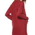 thumbnail image 6 of Sweaters for Women Long Sleeved Solid Color Top Medium Long Cardigan Sweater Coat, 6 of 6