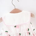 thumbnail image 4 of EnJoCho toddler Dress Baby Girls Sleeveless Strawberry Dotted Dress Princess Dress Little Children Girl Summer Trendy Dress Outfits Cute Dresses 3-4 Years, 4 of 4