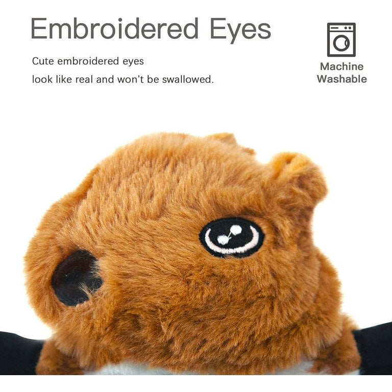 Pet Supplies : Nocciola Dog Squeaky Toys, 5 PCS Crinkle Plush Dog Toys, No Stuffing Dog Toys For Small Medium Large Dogs, Stuffless Puppy Toys For Boredom