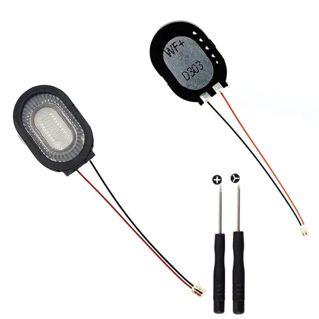 Sam&Johnny Inner Speaker Built-in Speaker Loudspeaker Replacement for Nintendo Switch NS Switch Console Speaker with Repair Tool Kit(2-Pack)